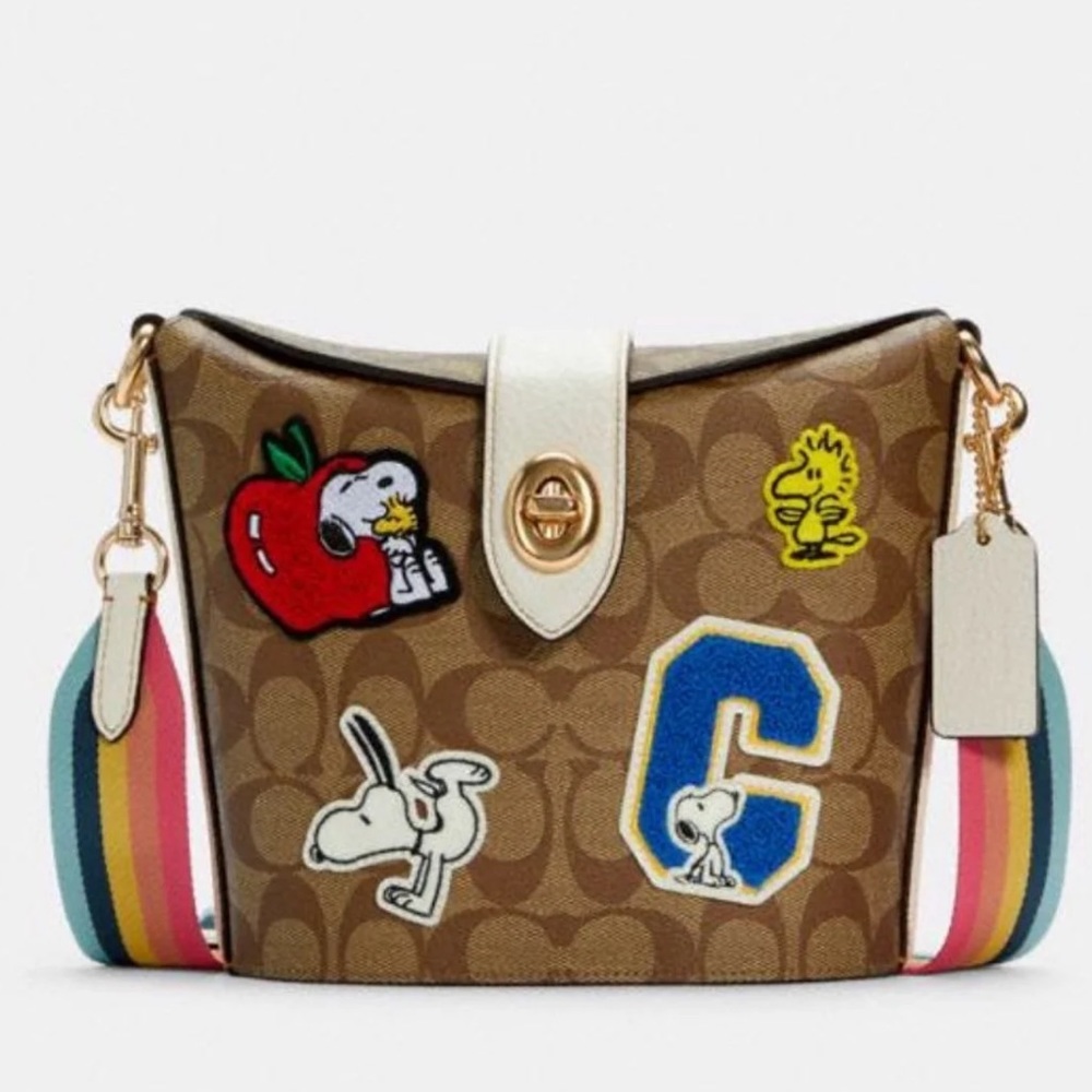 Coach X Peanuts Addie Crossbody